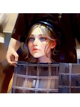 サロンドブルーム 自由が丘/顔タイプ診断には柄ドレープを♪