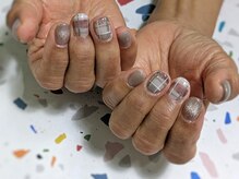 ネイルヤサン(nail ya sun)/チェック柄*マグネット