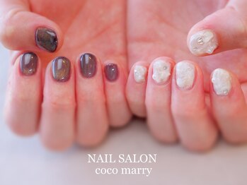 ネイルサロン ココマリー(coco marry)の写真/【フィルインで自爪を育てて美しく♪】美しさも健やかさも叶える上質ネイル◎角質・巻爪ケア等★丁寧ケア