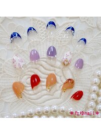 フレンチネイルサンプル