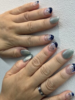 チップ長さ出しアート♪