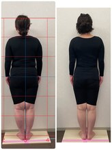 らくや/背中、肩もほっそり♪