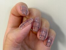 シェリーラメール 原宿店(cherie la mer)/チェックネイル