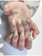 ネイルサロン エフ(ef)/クリアイエロー