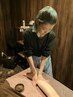 【男性専用】タイ古式60分＋バリ式リンパマッサージ60分　120分コース