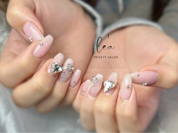 レア(Le'a)の写真/【広島/八幡】大人気デザインやり放題コース¥8,300◎おまかせアートコースあり！ハイセンスな高技術salon＊