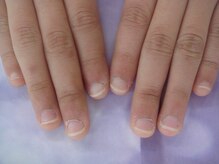 ネイルサロンひまわり/【噛み爪・深爪の方に】ツヤなし