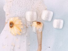 ネイルサロンフォーユー(for u)/ひまわりフット♪￥7500