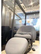 ●全席個室の施術スペース●