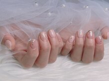 ラッキーネイル(lucky nail)/持ち込みニュアンスネイル