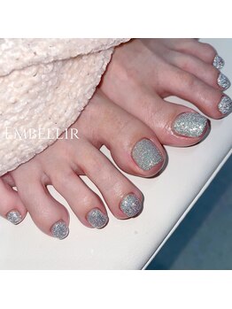 アンベリール 新宿(Embellir)/【フット】フラッシュネイル♪