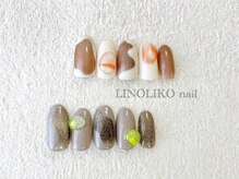 リノリコネイル 元住吉(Lino Liko nail)/8月☆9500円定額デザイン