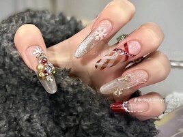 クリスマスネイル