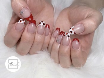 アリーネイル 南草津店(Ally nail)/ハートフレンチ