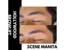 シーンマニタ(SCENE MANITA)の雰囲気（男女問わず人気のハリウッドブロウリフト♪）