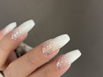 #エアブラシ#白グラ#Y2K