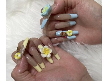 チャイ 大阪上本町店(chai)/夏ネイル