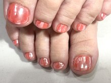 シーグラス(SeaGlass)/オレンジオーロラフット