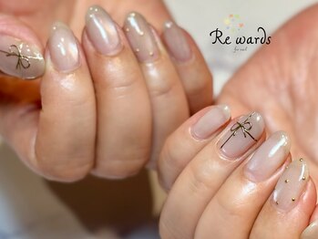 ミラーリボンネイル