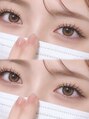シュガーセンダイ(SUGAR sendai) 大人気フラットラッシュ100本のデザイン!束感お仕上げです♪