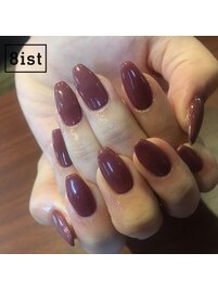 シンプルワンカラーネイル[新宿]