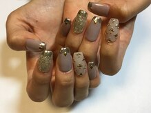 ラウト デコレーションアンドネイルサロン(Lauto Decoration&Nail Salon)/ミラーフレンチネイル