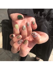 個性派ネイル