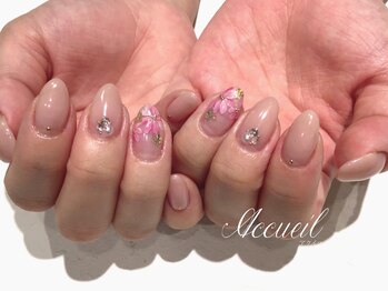 アクイユ 銀座店(ACCUEIL)/フラワーネイル
