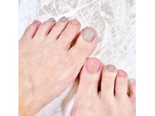 ノーラスリエン 銀座(NOLASLIEN)/フット　シェラック　グレージュ