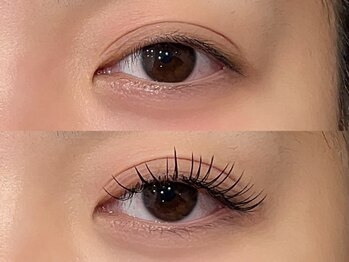 ミライ トータルビューティーサロン(mirai)/フラットマットラッシュ160本！