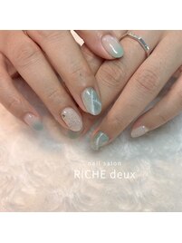涼しげ大理石ニュアンス