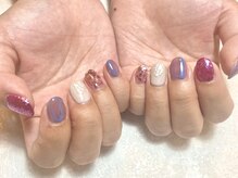 ルア(lua.)/パープルニュアンス＊8月monthly