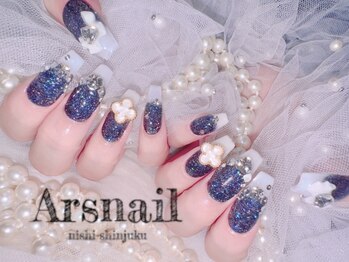 アルスネイル(Ars nail)/ブラックラメネイル