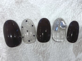 マイフェアレディ 今池(MyFairLady)/シックなブラウン×ラメドット