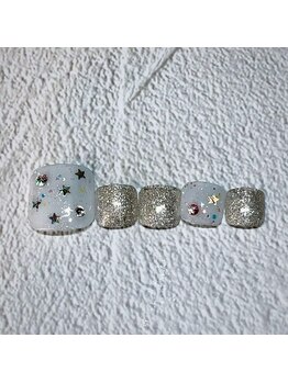 ティアモ(Ti Amo)/星ネイル♪