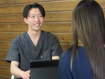 スーパーセルズ 長野今井店(SuperCells)/ヒアリング風景【整体/肩こり】