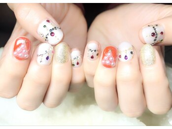 クリスマスネイル