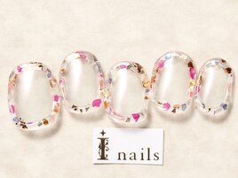 クリアフレームネイル¥7980