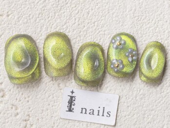 アイネイルズ 渋谷店(I nails)/うるうる奥行春ニュアンス
