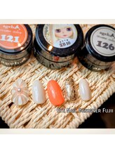 アイネイルデザイナーフジイ(Fujii)/立体フラワー春ネイル