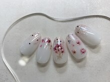 ネイルソファ 木津(nail sofa)/【足立】フラワーネイル