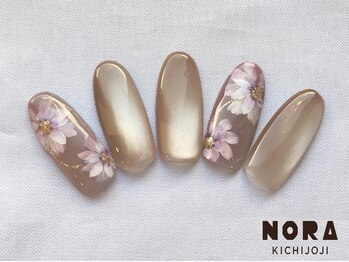 ノラネイル キチジョウジ(NORA nail KICHIJOJI)/☆フラワーアート