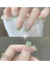 ファンシー 三軒茶屋店(Fancy)/春ネイル/桜/ワンホン