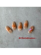 ハイネイルアンドラッシーズ(Hi! Nails&Lashes)/定額ワンホン/海外風