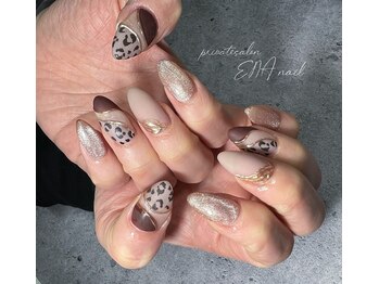 エナネイル(ENA nail)/レオパードネイル