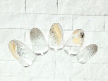 アルセア 上野御徒町店(Alcea)/手描きフラワー　ニュアンス