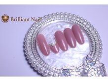 ブリリアント/【ワンポイントネイル】