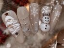 クリスマスネイル