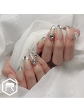 レディスペネイル ノウラ 名駅店(Redispe nail NouRa)/ガラスフレンチ