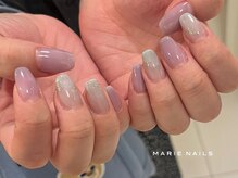マリーネイルズ 心斎橋店(MARIE NAILS)/新規様¥6,600 ラベンダー 0417a